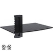 MEILLEUR MONTS VIEUX DVD-711 DVD / récepteur / récepteur STB Unité d'étagère en verre de montage mural - jusqu'à 18 lb (8 kg)