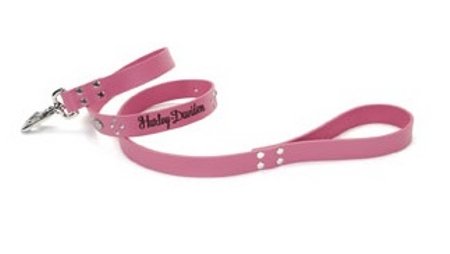 Pet Coastal Pet Hd Jewel en cuir rose