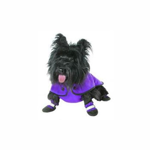 Muttluks Inc ML-293BN-28-PU 3-Layer Belted Winter Dog Coat, Size 28, Purple