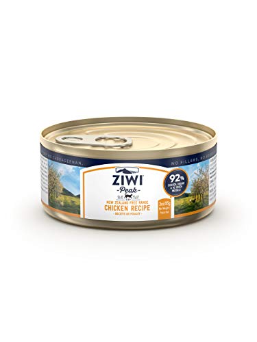 Cuisine de chat en conserve en conserve de lapin ziwipeak (pack, 3 oz. Chacun)