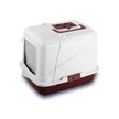 Cat Lux CC3734 Covered Easy Access Litter Pan (Burgundy)