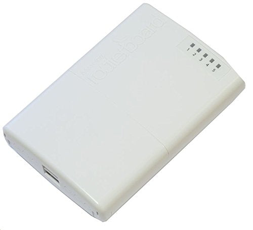 Mikrotik RB750P-PBR2 PowerBox R2 5 Ethernet Port Router with PoE Output, 24Volt 2.5Amp Power Supply