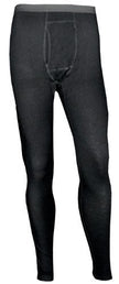 N200PH WOOL THERMO Pant 100% Merino Wool For Men's Black Moss Green - S-3XL (Black, XXXL)