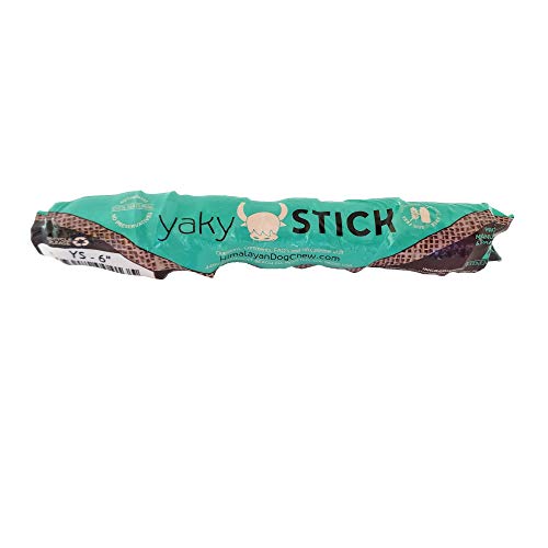 YakySTICK | Bully Stick Wrapped in Delicious Himalayan Cheese | Small | 6 Inches