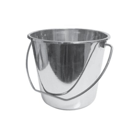 Tru Hardware DD0845 SST Stainless Steel Round Feed Buckets (13 Quart)