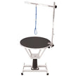Petmax GG1215 Pro Plus Round Hydraulic Lift Grooming Table