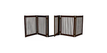 Dynamic Accents - 5 Panel Freestanding Walk Through Gate Mahogany