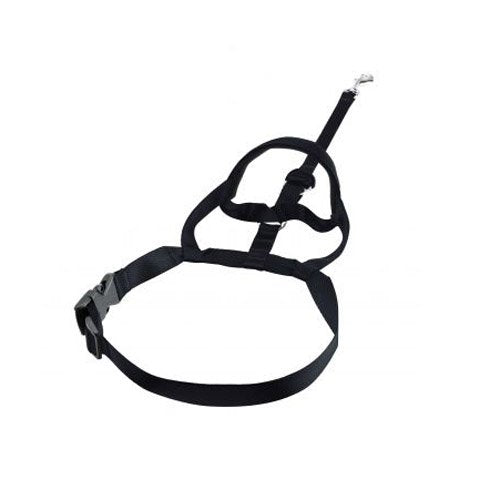 Halti Nylon Dog Headcollars with Safety Loop, 2-Size, Black