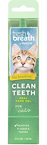 Cosmos Tropiclean Fresh Breath Plaque Remover Pas de gel de chat de brossage 2 onces