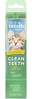 Cosmos Tropiclean Fresh Breath Plaque Remover Pas de gel de chat de brossage 2 onces