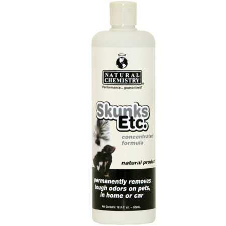 Skunks Etc Concentrated Skunk Odor Eliminator for Dogs and Cats, 16.9 fl.oz