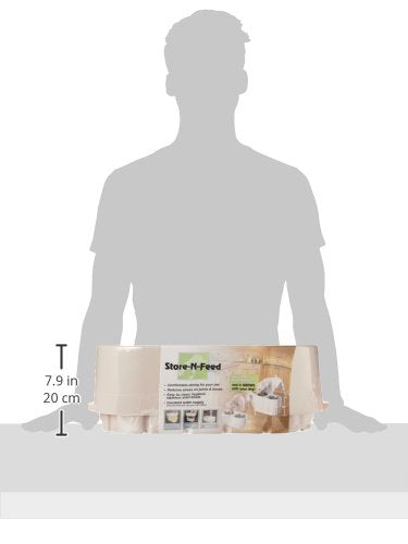 Notre magasin d'animaux de compagnie-n - Feed Adjudable Soured Dog Bowl Feeder