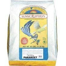 Sunseed 30140 Vita Parakeet Bird Food 25 Lb