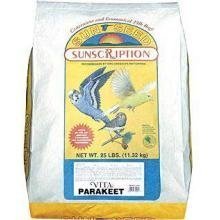 Sunseed 30140 Vita Parkeet Bird Food 25 lb