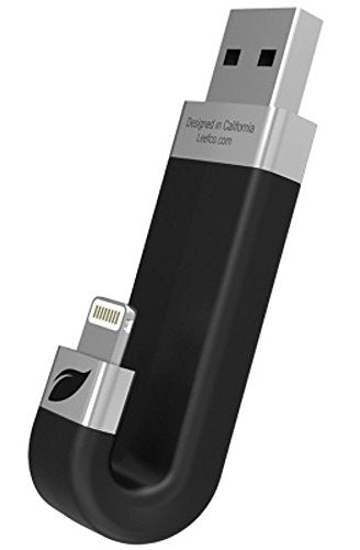 Leef LIB000KK128CA iBridge 128GB Mobile Memory for Apple Devices - Black