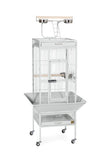 Prevue Hendryx 3152C Pet Products Wrought Iron Select Bird Cage, Chalk White, 24'' x 20'' x 60''
