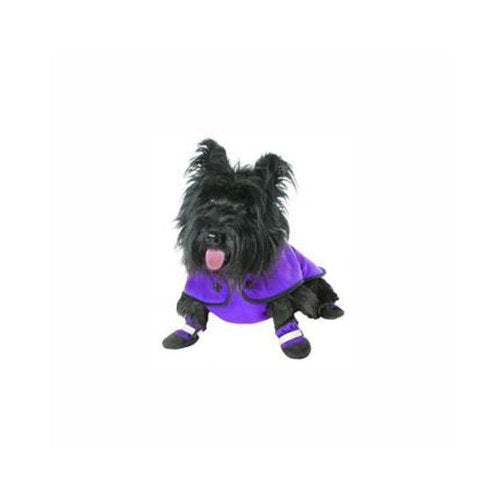 Muttluks Inc ML-293BN-26-PU 3-Layer Belted Winter Dog Coat, Size 26, Purple