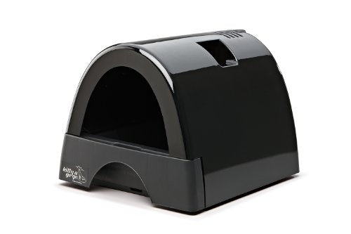 Kitty A Gogo Cat Litter Box - Black