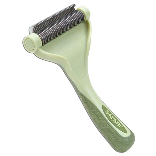 Safari Pet Products DSFW6127 Shed Magic Dog Deshedder, Large