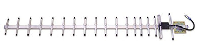 zBoost YX055-CEL Wi-Ex Single-band 15dB 18 Element Directional External Yagi Antenna (15 dBi CEL)