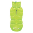 Puppy Angel Dog Down Padding Vest Regular Snap (Green, Medium-Large)