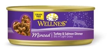 Wellness Cat Entree Minced Turkey/Salmon - 24/5.5Oz