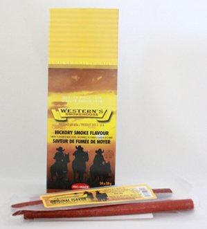 Meat Snack Beef Jerky Hickory Smoke Sticks 24 pieces (21g each stick)