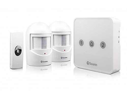Swann SWHOM-DRIVE2 Driveway Home & Business Wireless Alert System for Detecting Cars, People or Pets