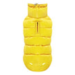 Puppy Angel Dog Down Padding Vest Regular Snap (Yellow, Medium-Large)