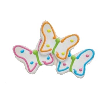 Buster's Best DD5716 Butterflies Decorated Cookies 10/pk