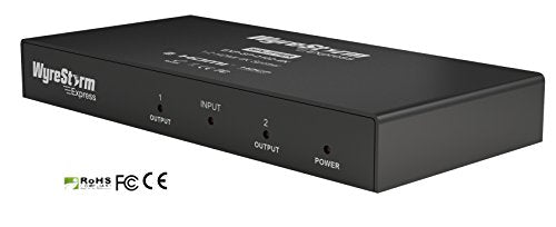 Wyrestorm SP-0102-4K Ultra High Definition 1 Entrée 2 Sortie HDMI 4K Splitter pour les applications plus petites