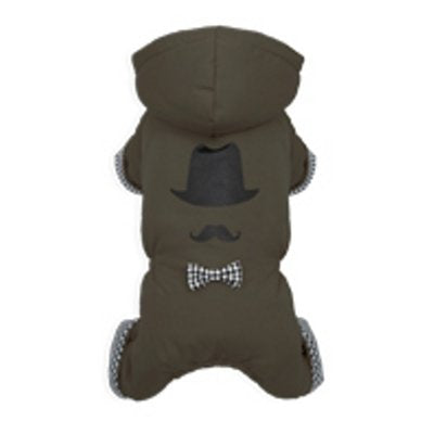 Puppy Angel PA-OR028 Suem Pladed Globalement (Khaki, Medium)
