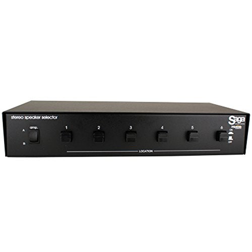 Saga Elite SAG5300HE 6-Zone Dual Source Stereo Speaker Selector
