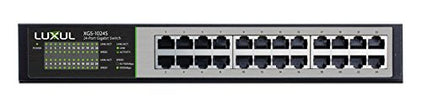 Luxul XGS-1024S 24-Port Gigabit Flex Mount Switch with a 48Gbps Backplane