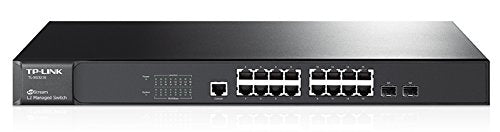 TP-Link TL-SG3216 JetStream 16-Port Gigabit L2 Managed Switch with 2 Combo SFP Slots