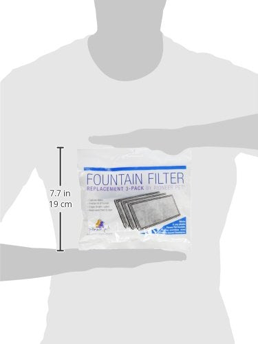 Pioneer Pet Replacement Filters for Plastic Fountains 3 Pack