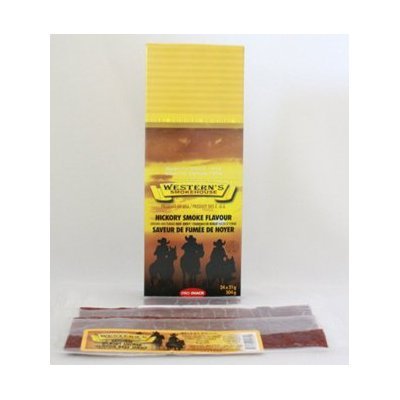 Beef Jerky Hickory smoked Sticks 24 pieces 21g each