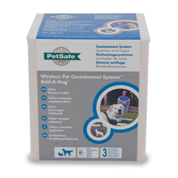 PWF19-10762 Wireless Pet Containment System Add-a-dog Extra Receiver Collar Petsafe