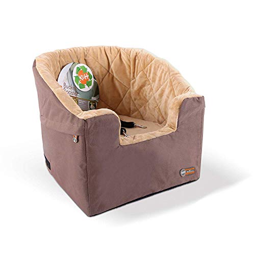 K&H Manufacturing Bucket Booster Pet Car Seat, Large, Tan