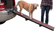 Pet Gear Travel-Lite Tri-Fold Pet Ramper pour chats et chiens jusqu'à 200 livres, rampe d'animaux de compagnie, chocolat / noir