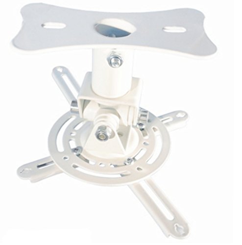 Royal Mount Roy7408PMW UN MOUTIL PROJECTEUR UNIVERSEL pour les projecteurs jusqu'à 33 livres (blanc)