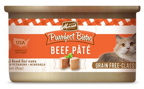 Merrick Purrfect Bistro Beef Pate Pate Cat Cat Food