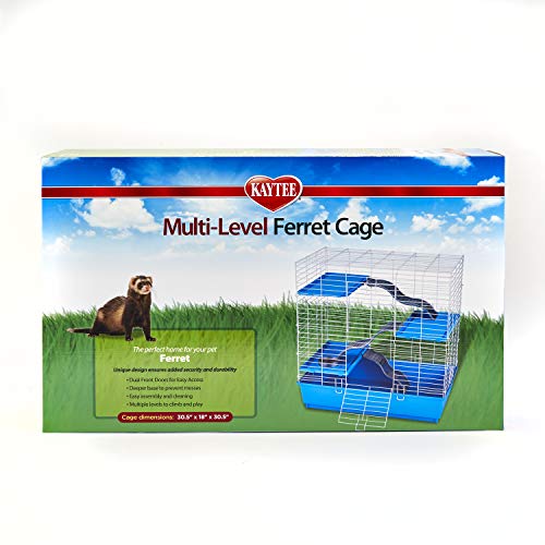My First Home 3-Level Ferret/Chinchilla Cage, 30 by 18-Inch