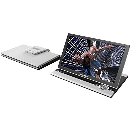 Curtis Sylvania SDVD1256 11.6-Inch Portable DVD Player with USB and SD Card Reader - Silver