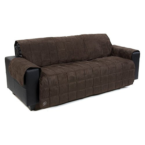Petego BelsofÃ¡ Velvet Sofa Protector-Espresso