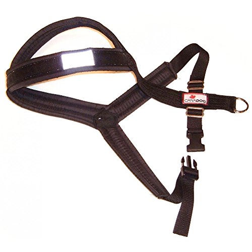 Canadog Collared Lightweight Fleece Dog Harness