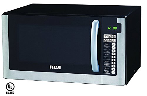 Curtis RCA RMW1603-SS 1,6 pied cube 1000 watts four à micro-ondes - acier inoxydable
