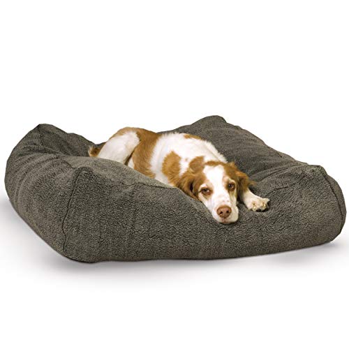 K&H Manufacturing Cuddle Cube Pet Bed, Gray