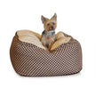 K&H Manufacturing Cuddle Cube Pet Bed - Mocha