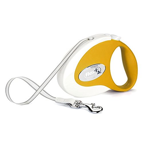 Flexi DD2836YL Fresh Medium Retractable Belt Leash in Yellow